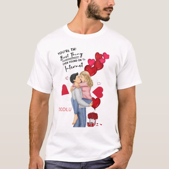 Camiseta Eres mi mejor Búsqueda. (Anverso)