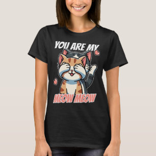 Camiseta Eres Mi Miau Miau – Día de San Valentín de Gato Ad