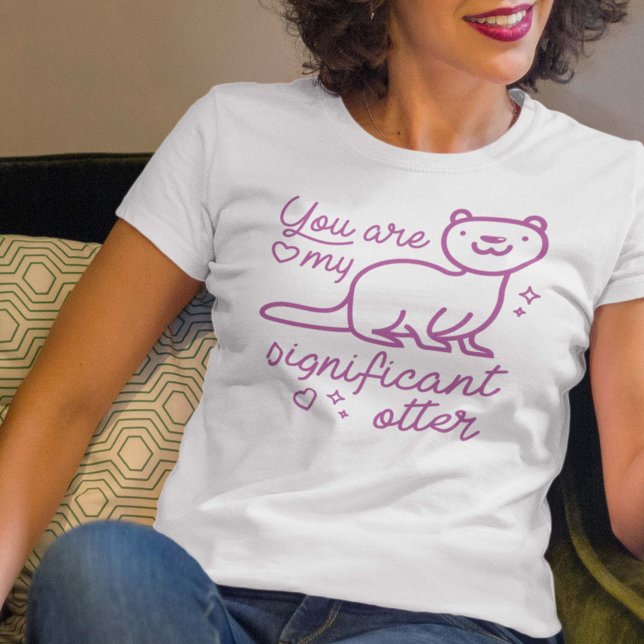 Camiseta Eres Mi Otter Significativo (You Are My Significant Otter T-Shirt)