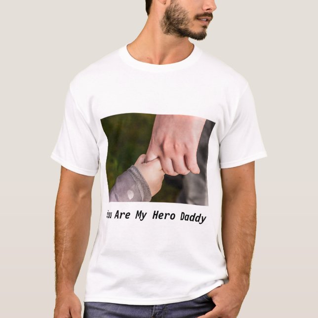Camiseta Eres Mi Papi Héroe (Anverso)