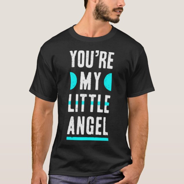 Camiseta Eres mi pequeño ángel (Anverso)