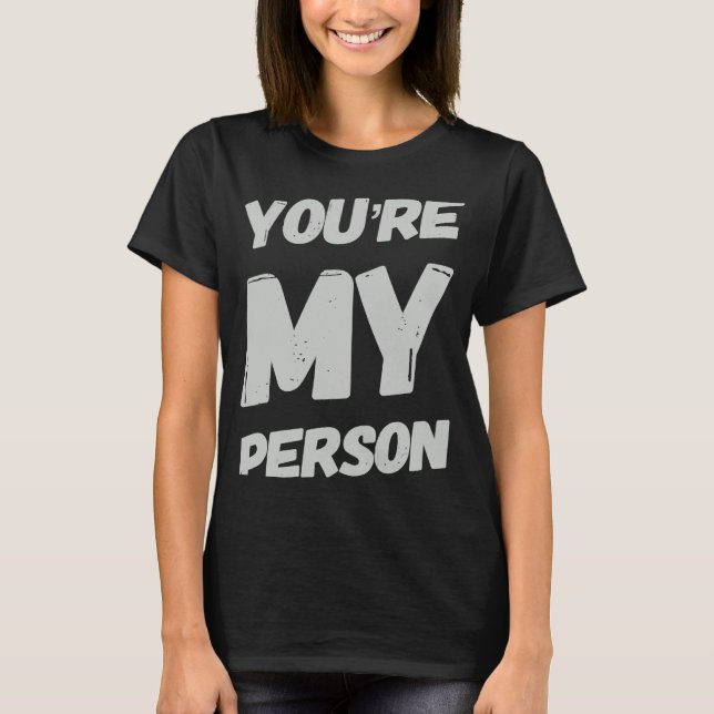 Camiseta Eres Mi Persona Sarcástica Diciendo Como Sarcasmo (Anverso)