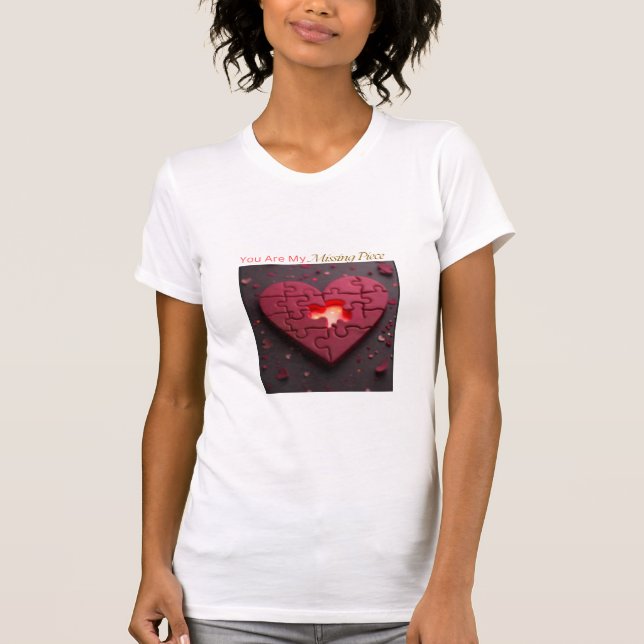 Camiseta Eres Mi Pieza Perdida. (Anverso)
