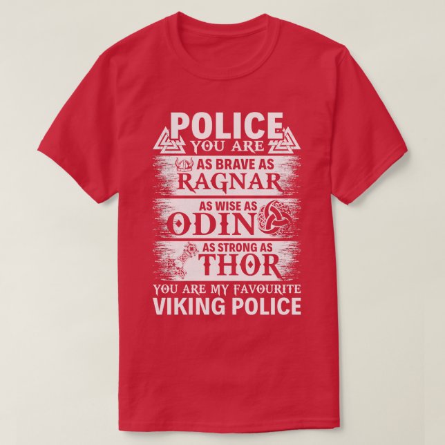 Camiseta Eres Mi Policía Preferida, Orgullosa Policía. (Diseño del anverso)