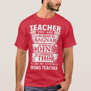 Camiseta Eres Mi Profesor Preferido De Viking