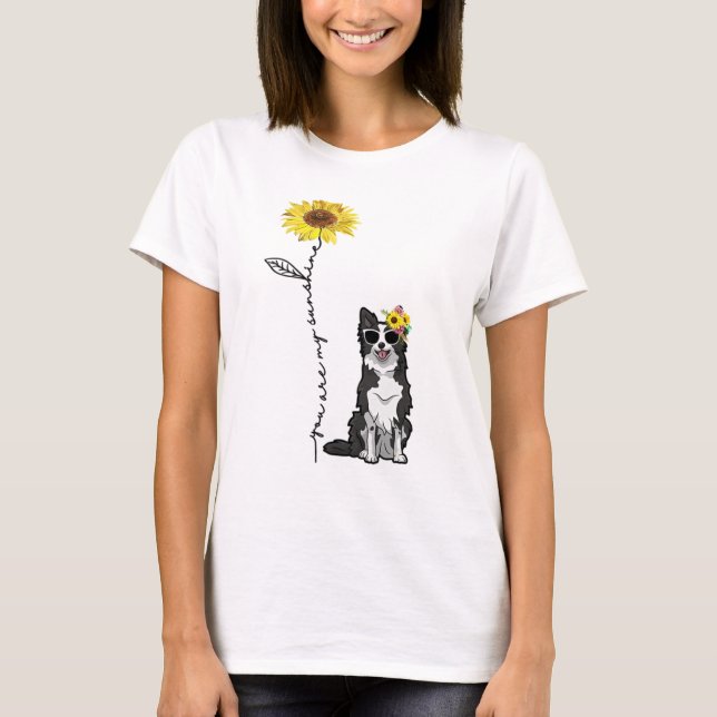 Camiseta Eres Mi Sol, Fronterizo Collie Lover (Anverso)
