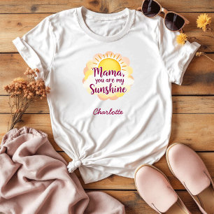 Camiseta Eres Mi Sol.   Mejor Día de la Madre