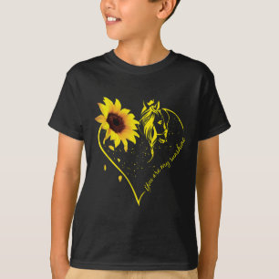 Camiseta Eres Mi Sunshine Sunflower Y Mi Caballo