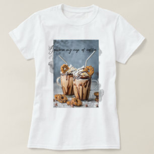 Camiseta Eres mi taza de café