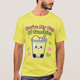 Camiseta Eres Mi Taza de Sol Cute Limonada Kawaii Des