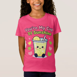 Camiseta Eres Mi Taza de Sol Cute Limonada Kawaii Des