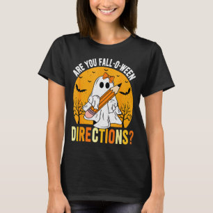 Camiseta ¿Eres otoñal de dirección divertido sarcástico cit