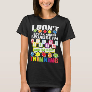 Camiseta ¿Eres partidario de un guerrero autista? Eres tú