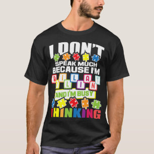 Camiseta ¿Eres partidario de un guerrero autista? Eres tú