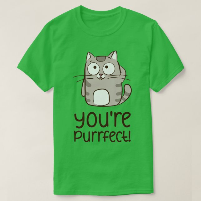 Camiseta Eres perfecto (Diseño del anverso)