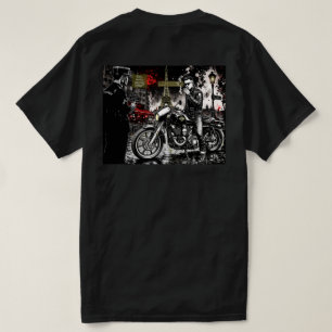 Camiseta "¿Eres psychobilly o motero?"