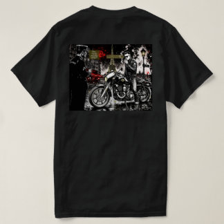 Camiseta "¿Eres psychobilly o motero?"