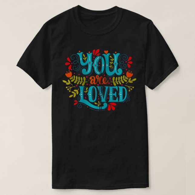 Camiseta Eres querido Zip (Diseño del anverso)