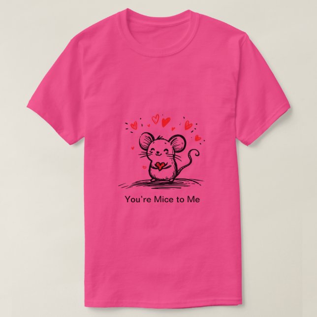 Camiseta Eres ratones para mí (Diseño del anverso)