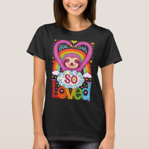 Camiseta Eres Tan Amado Arte De Thaneey En Lluvia A Arcoiri