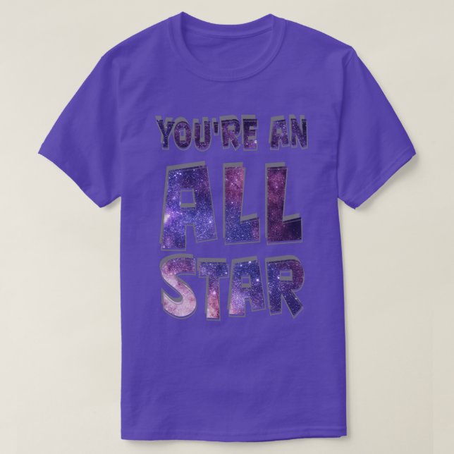 Camiseta Eres toda una estrella (Diseño del anverso)