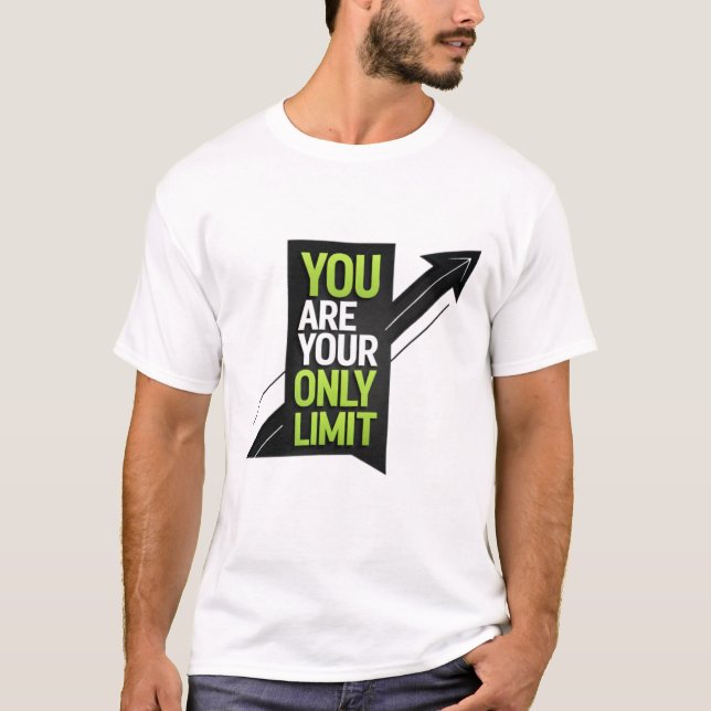 Camiseta Eres tu único límite (Anverso)