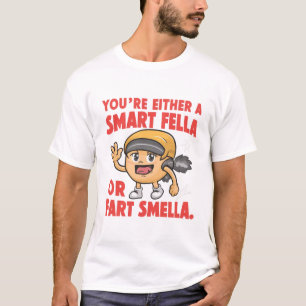 Camiseta ¿Eres un chico inteligente o una marioneta de pedo