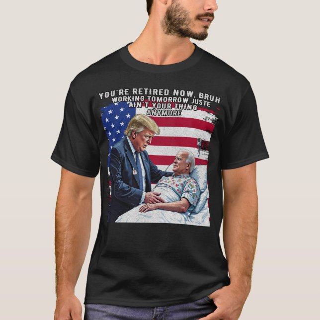 Camiseta Eres un Chiste gracioso de la bandera retro-estado (Anverso)