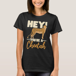 Camiseta Eres un cuidador de animales salvajes de guepardos