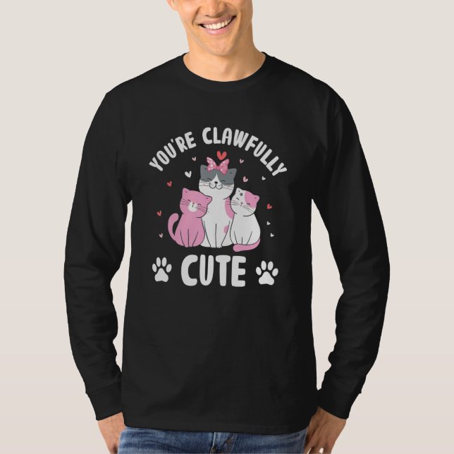 Camiseta Eres un gatito gato gatito gatito gatito gatito ga (Anverso)