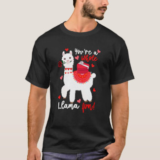 Camiseta Eres Un Llama Completo De Diversión San Valentín L
