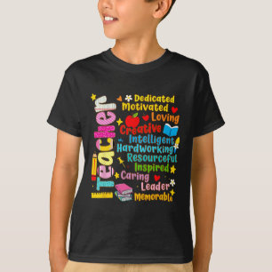 Camiseta Eres un maestro dedicado y motivado de vuelta a la