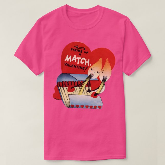 Camiseta Eres un MatchValentine (Diseño del anverso)