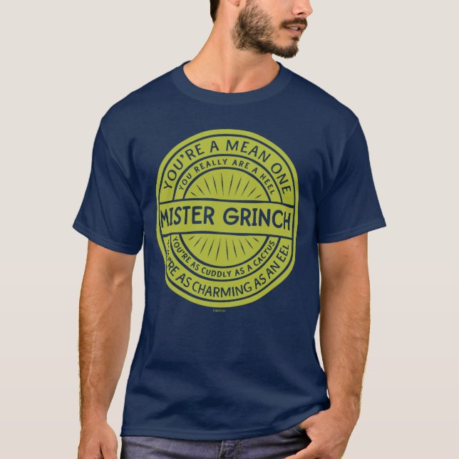 Camiseta Eres un miserable Mister Grinch (Anverso)