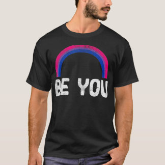Camiseta Eres un orgullo bisexual arcoiris con bandera LGBT