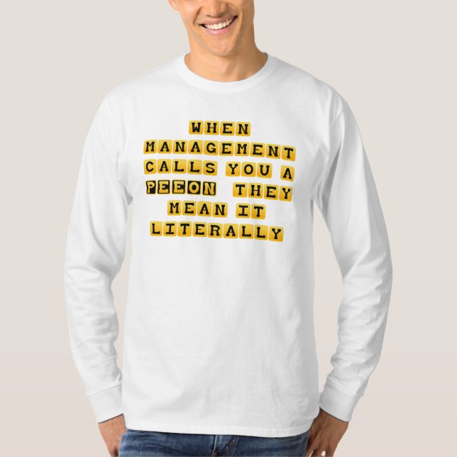 Camiseta Eres un peón (Anverso)