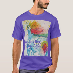 Camiseta ¡Eres Un Único Unicornio! Arco de arco iris