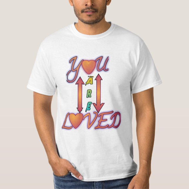 Camiseta Eres un valor querido (Anverso)