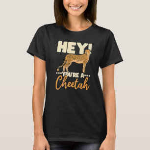 Camiseta Eres un zoológico de animales salvajes y guepardo
