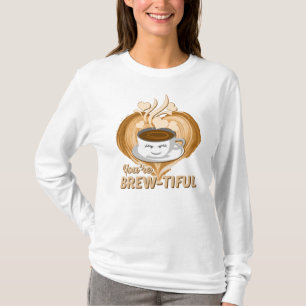 Camiseta Eres una broma divertida para el café