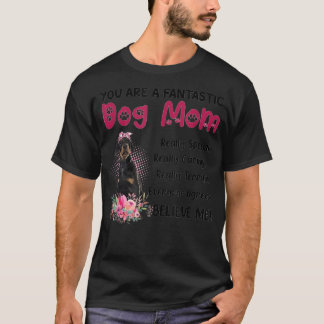 Camiseta Eres una fantástica madre de perro feliz día de la