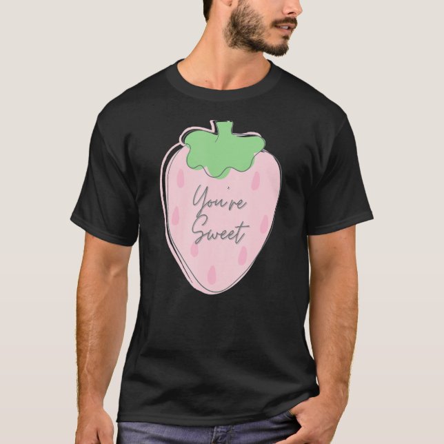Camiseta Eres una fresa dulce de verano (Anverso)