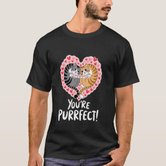 Camiseta Eres una pareja perfecta de día de San Valentín co