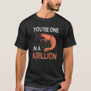 Camiseta Eres uno en un cangrejo de fango de pescado de mar
