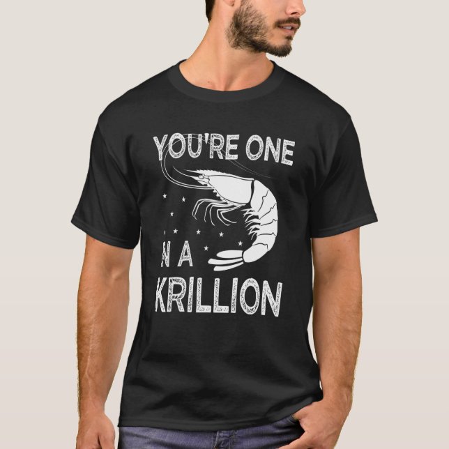 Camiseta Eres uno en un cangrejo de río de fango de marisco (Anverso)