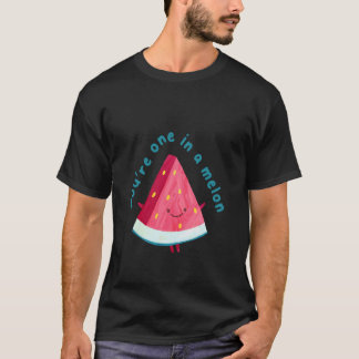 Camiseta Eres uno en un diseño de sandía lindo de sandía