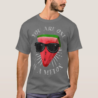 Camiseta Eres Uno En Una Pieza De Melón De Melón Con Sungl