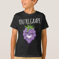 ¡Eres uva! Raisin de uvas de fruta deliciosas