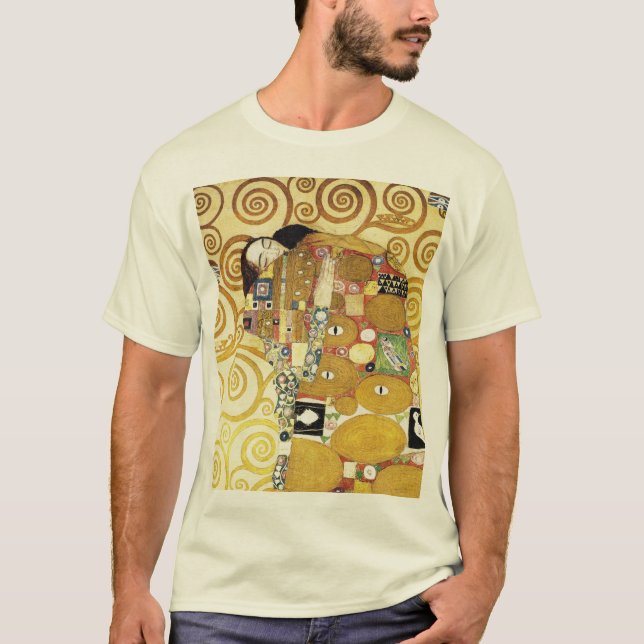Camiseta Erfüllung de Gustavo Klimt (Anverso)