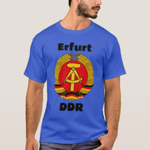 Camiseta Erfurt, DDR, GDR, Erfurt, Alemania Oriental
